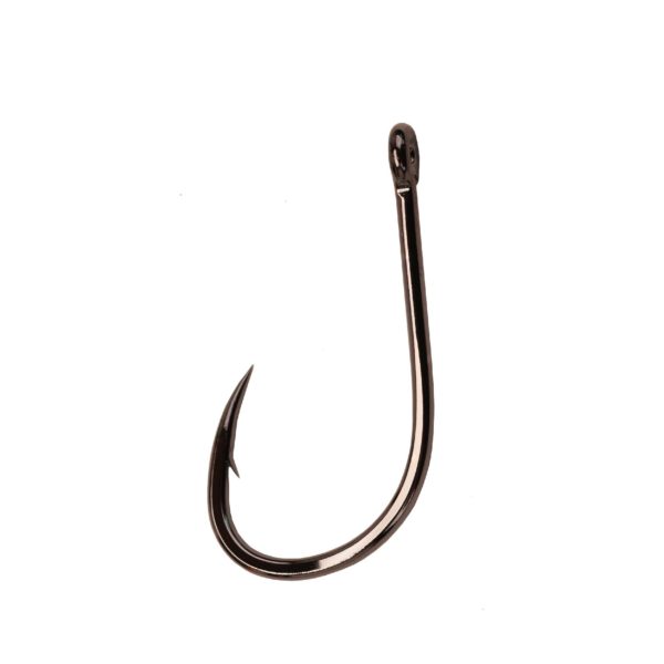 Octopus Hook – Size 8-0, Straight Eye, 4x Strong, Offshore, NS Black, Per 25