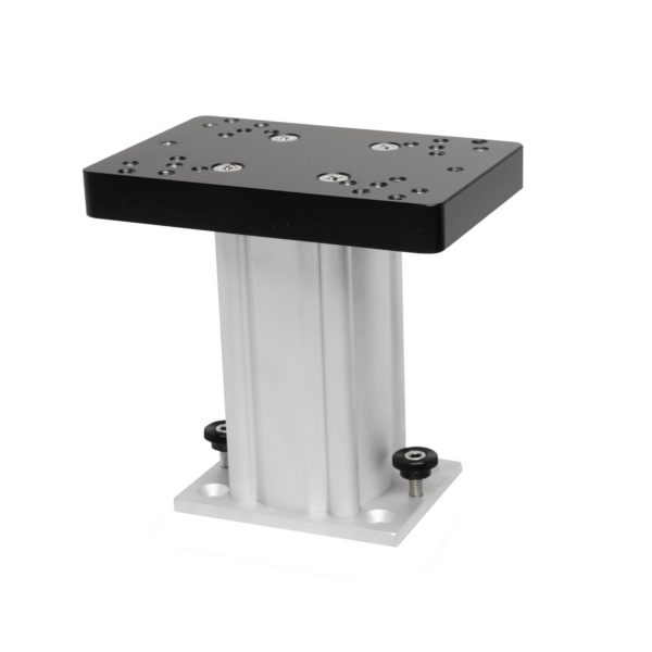 Aluminum Fixed Base Pedestal Mount - 6" Aluminum Fixed Base Pedestal Mount – 6″