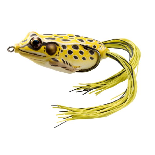 Frog Hollow Body – Freshwater, 2 1-4″, #1-0 Hook, Topwater Depth, Yellow-Black