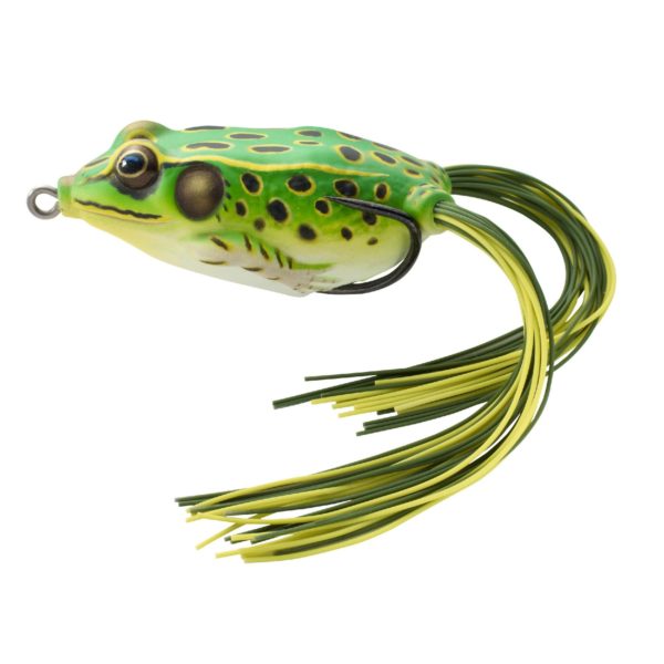 Frog Hollow Body – Freshwater, 1 3-4″, #1 Hook, Topwater Depth, Floro Green-Yellow