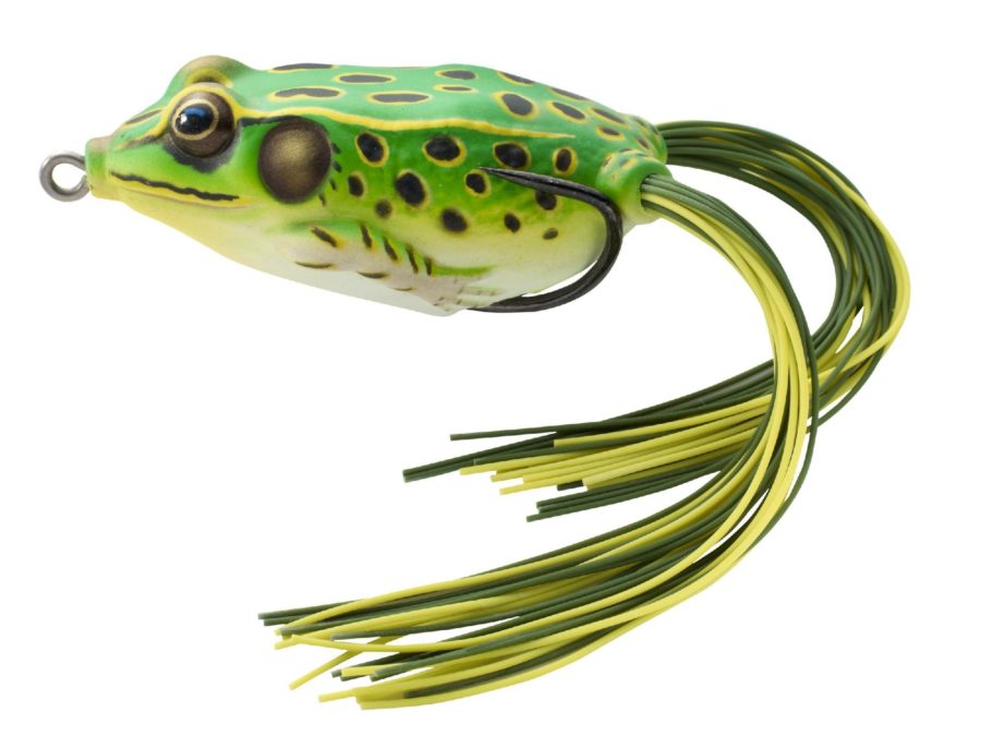 Frog Hollow Body – Freshwater, 1 3-4″, #1 Hook, Topwater Depth, Floro Green-Yellow