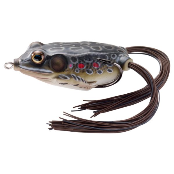 Frog Hollow Body – Freshwater, 2 5-8″, #2-0 Hook, Topwater Depth, Brown-Black