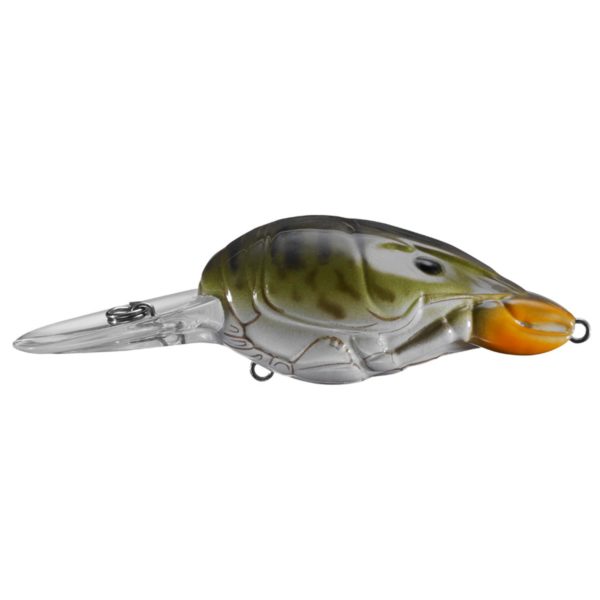 Hunt-for-Center Crawfish Crankbait – Freshwater, 2″, #6 Hook, 6′-8′ Depth, Spring Claw