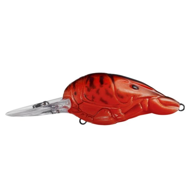 Hunt-for-Center Crawfish Crankbait – Freshwater, 2″, #6 Hook, 6′-8′ Depth, Copper Red