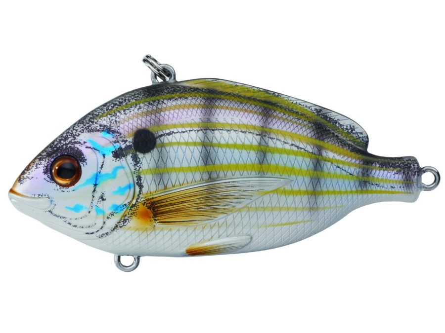 Pinfish Rattlebait – Saltwater, 3″, #2 Hook, Variable Depth, Natural-Matte