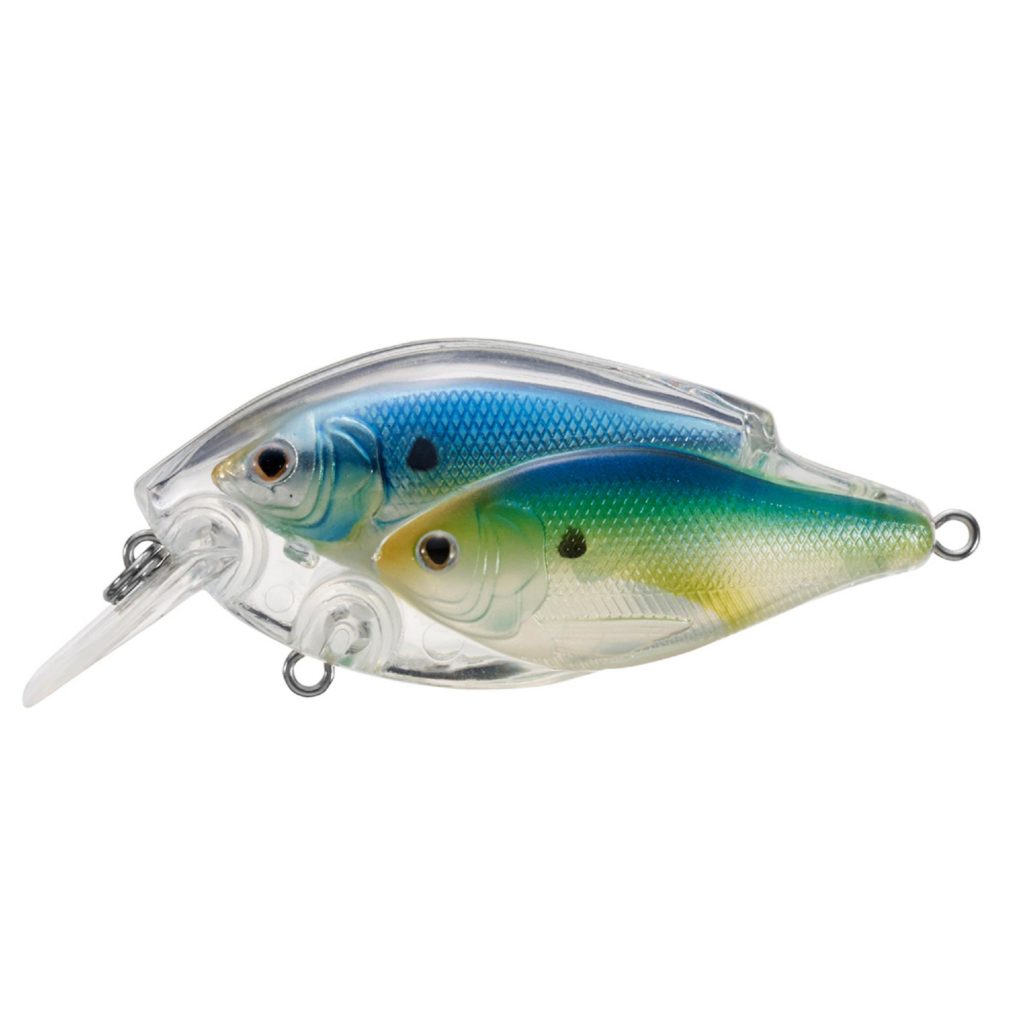 Threadfin Shad Baitball Squarebill Freshwater, 2 38″, 6 Hook, 3′4