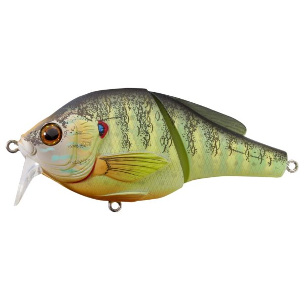 Pumpkinseed Wakebait – Freshwater, 3 3-4″, #2 Hook, 0′-1′ Depth, Natural-Matte