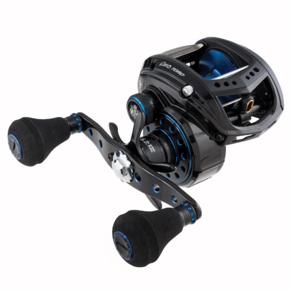 Revo Toro Beast Low Profile Reel – 51, 4.9:1 Gear Ratio, 8 Bearings, 24″ Retrieve Rate, 25 lb Max Drag, Left Hand