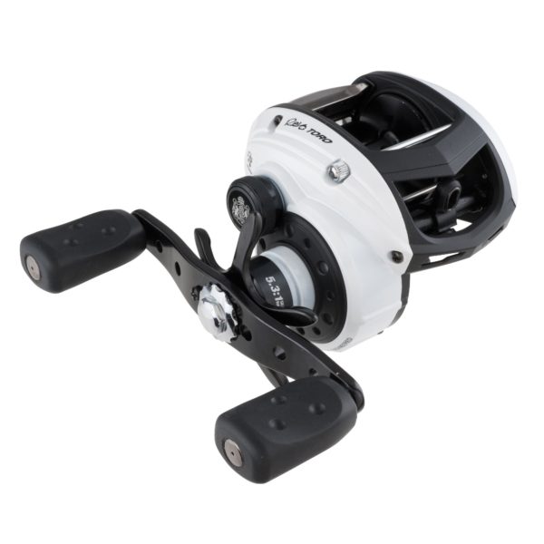 Revo Toro S Low Profile Reel – 61, 5.3:1 Gear Ratio, 5 Bearings, 29″ Retrieve Rate, 25 lb Max Drag, Left Hand