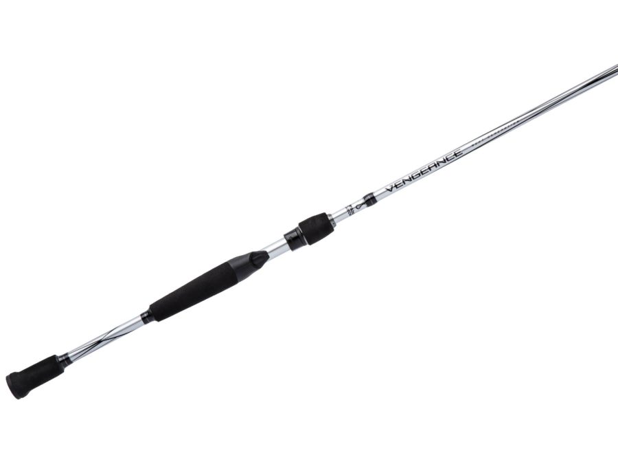 Vengeance Casting Rod – 6’6″, 1 Piece Rod, 8-17 lb Line Rate, 1-4-5-8 oz Lure Rate, Medium Power