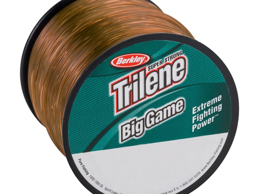 Trilene Big Game Monofilament Spool – 440 Yards, 0.022″ Diameter, 30 lbs Breaking Strength, Coastal Brown