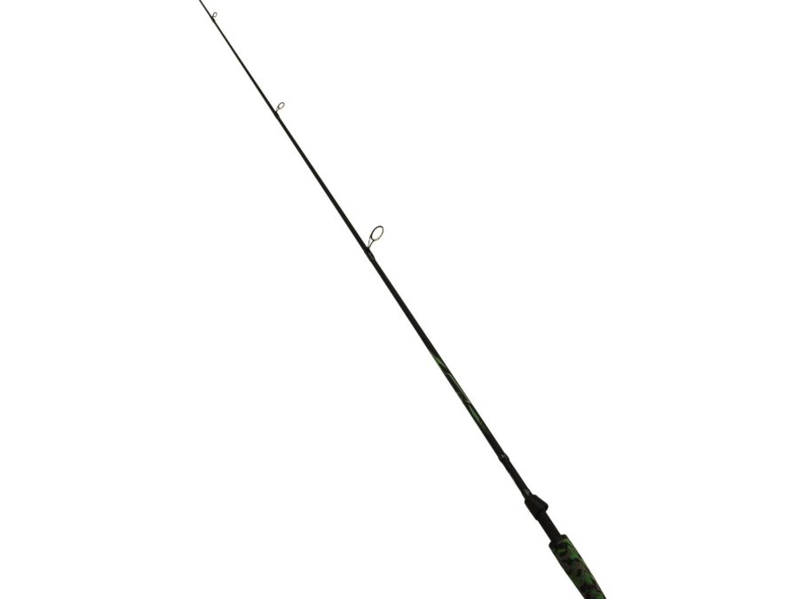 AMP Spinning Rod – 6′ Length, 1 Piece Rod, 8-14 lb Line Rate, 1-4-5-8 oz Lure Rate, Medium Power