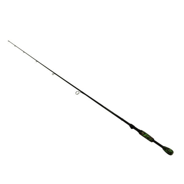 AMP Spinning Rod – 6’6″ Length, 1 Piece Rod, 8-14 lb Line Rate, 1-4-5-8 oz Lure Rate, Medium Power