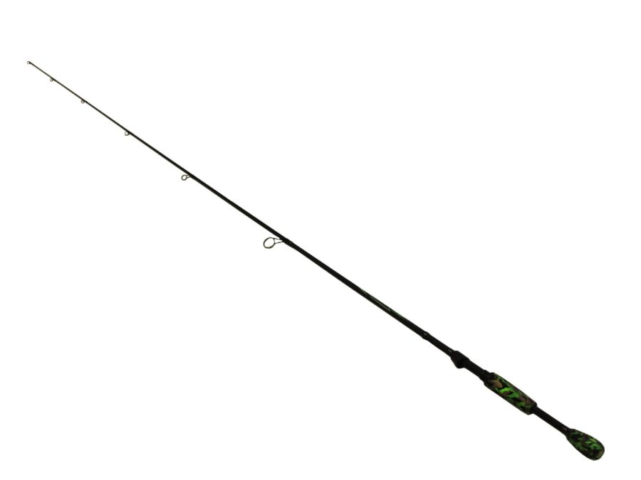 AMP Spinning Rod – 6’6″ Length, 1 Piece Rod, 8-14 lb Line Rate, 1-4-5-8 oz Lure Rate, Medium Power