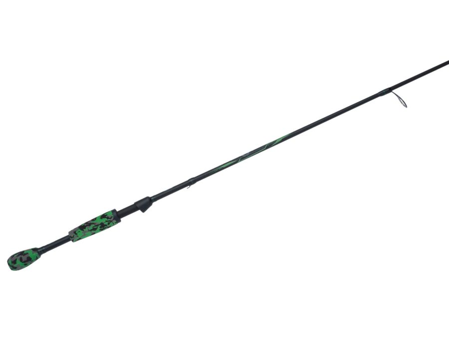AMP Spinning Rod – 6’6″ Length, 2 Piece Rod, 8-14 lb Line Rate, 1-4-5-8 oz Lure Rate, Medium Power