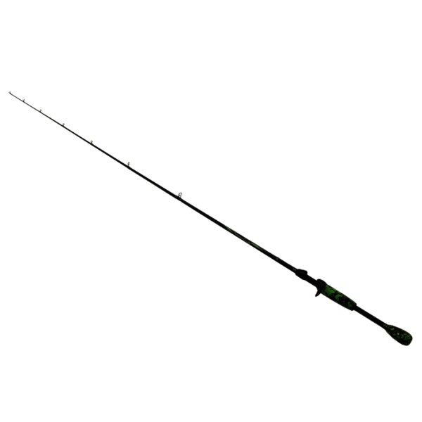 AMP Casting Rod – 6′ Length, 1pc Rod, 12-20 lb Line Rate, 3-8-1 oz Lure Rate, Medium-Heavy Power
