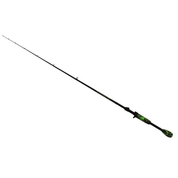 AMP Casting Rod – 6’6″ Length, 1pc Rod, 12-20 lb Line Rate, 3-8-1 oz Lure Rate, Medium-Heavy Power