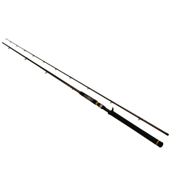 Buzz Ramsey Air Series Trolling Rod – 10’6″ Length, 2pc Rod, 20-65 lb Line Rate, 3-12 oz Lure Rate, Extra Heavy Power