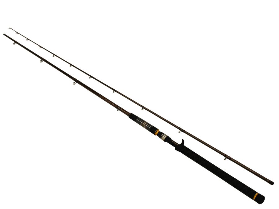 Buzz Ramsey Air Series Trolling Rod – 10’6″ Length, 2pc Rod, 20-65 lb Line Rate, 3-12 oz Lure Rate, Extra Heavy Power