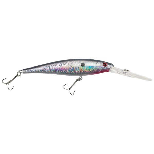 Flicker Minnow Pro Slick Hard Bait – 1 7-8″ Length, 2 Hooks, Slick Mouse, Per 1