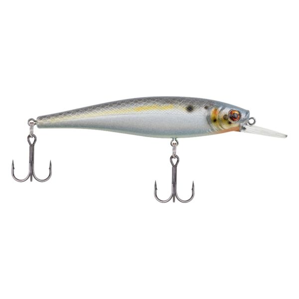 Cutter 90+ Hard Bait – 3 1-2″ Length, 4′-6′ Swimming Depth, 2 Hooks, Sexier Shad, Per 1