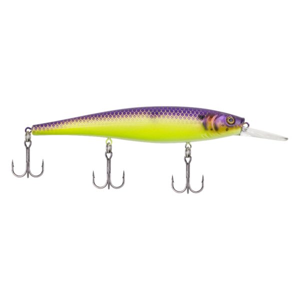 Cutter 110+ Hard Bait – 4 3-8″ Length, 4′-8′ Swimming Depth, 3 Hooks, Table Rock, Per 1