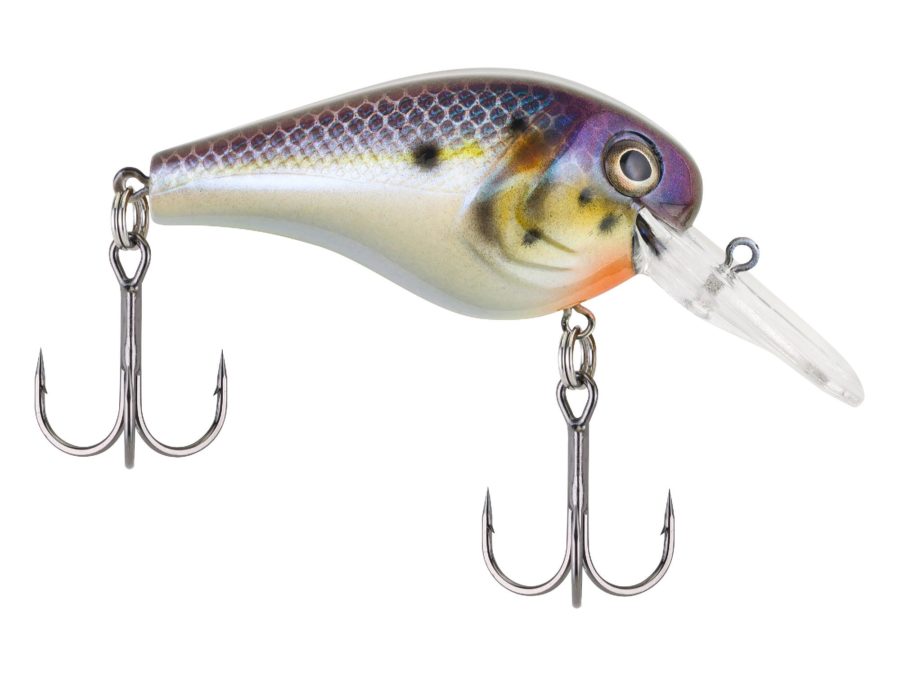 Wild Thang Hard Bait – 2 1-4″ Length, 6′-9′ Swimming Depth, 2 Hook, Chameleon Pearl, Per 1