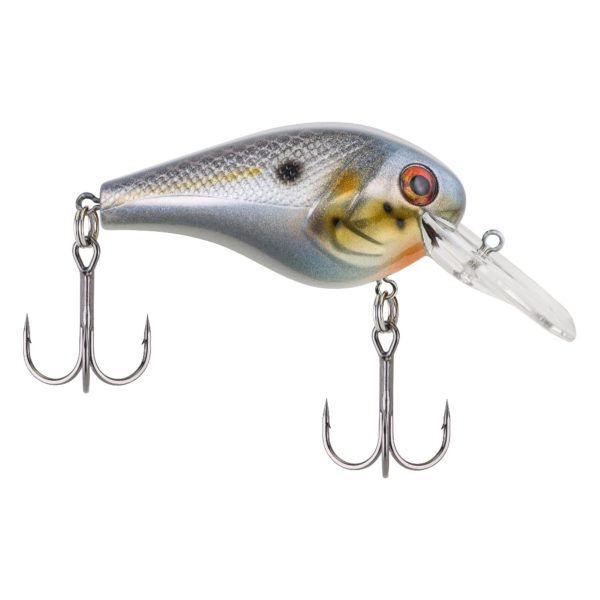 Wild Thang Hard Bait – 2 1-4″ Length, 6′-9′ Swimming Depth, 2 Hook, Sexier Shad, Per 1