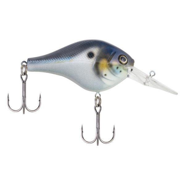 Digger Hard Bait – 2 1-2″ Length, 7′-9′ Swimming Depth, 2 Hooks, Blue Back, Per 1