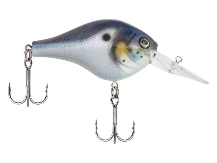 Digger Hard Bait – 2 1-2″ Length, 7′-9′ Swimming Depth, 2 Hooks, Blue Back, Per 1