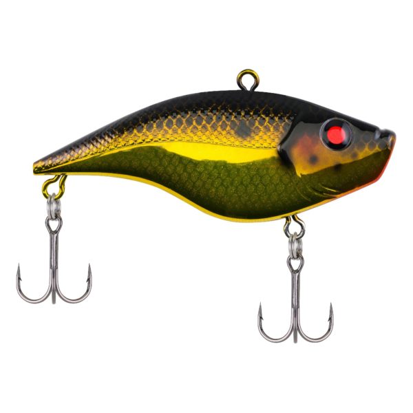 Warpig Hard Bait – 3″ Length, 2 Hooks, Black Gold, Per 1