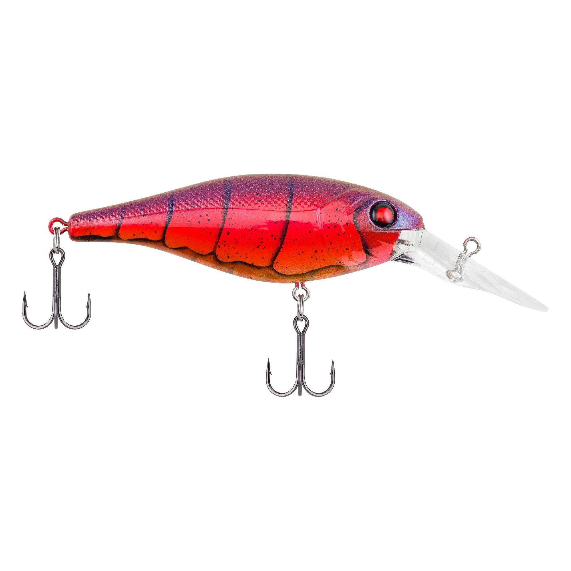 Bad Shad Hard Bait – 2 3-4″ Length, 6-9′ Swimming Depth, 2 Hooks
