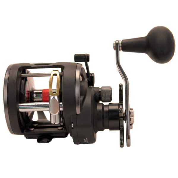 Warfare Level Wind Conventional Reel – 15, 5.1:1 Gear Ratio, 29″ Retrieve Rate, 15 lb Max Drag, Left Hand, Clam Pack