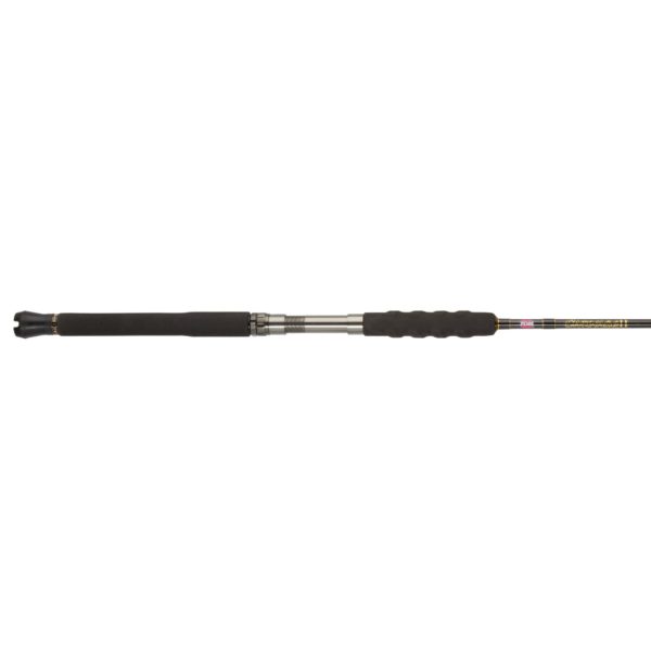 Carnage II Boat Casting Rod – 6’6″ Length, 1 Piece Rod, 30-80 lb Line Rate, Medium Power, Moderate Action