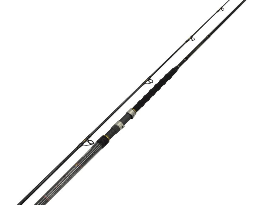 Carnage II Surf Spinning Rod – 9′ Length, 2pc Rod, 8-20 lb Line Rate, Medium-Light Power, Moderate Fast Action