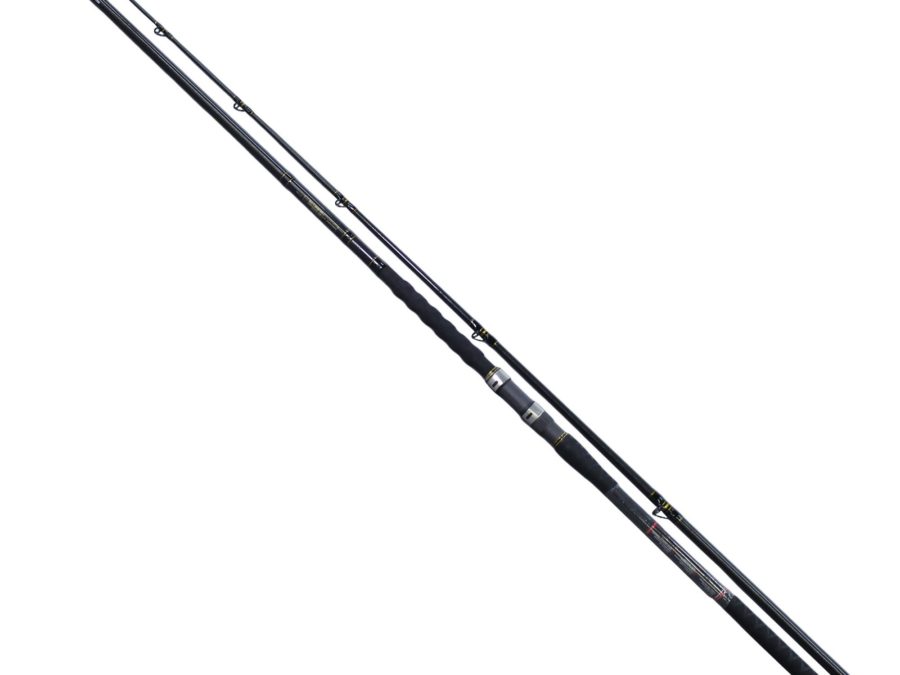 Carnage II Surf Spinning Rod – 12′ Length, 2 Piece Rod, 30-65 lb Line Rate, Heavy Power, Moderate Fast Action