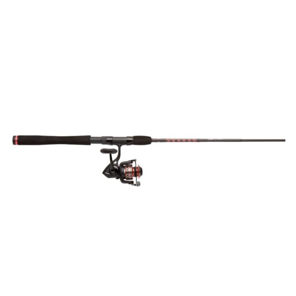 Fierce II Spinning Combo – 8000, 5.3:1 Gear Ratio, 10′ 2pc Rod 20-40lb Line Rate, Heavy Power, Ambidextrous