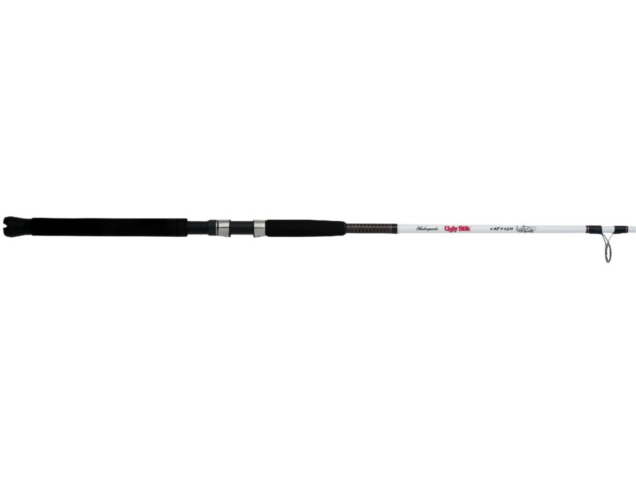 Ugly Stik Catfish Casting Rod – 8′ Length, 2 Piece Rod, Medium-Heavy Power, Moderate Fast Action