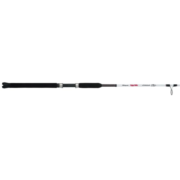 Ugly Stik Striper Casting Rods – 7’6″ Length, 1 Piece Rod, Medium-Light Power, Moderate Fast Action