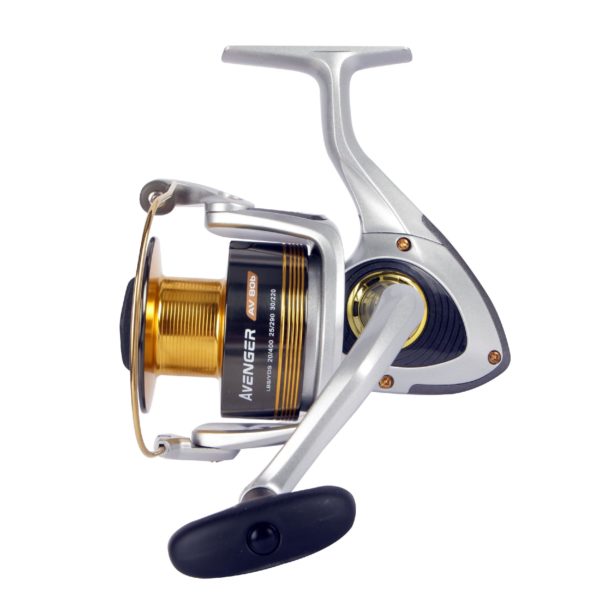 Avenger B Series Reel – 4.8:1 Gear Ratio, 6BB + 1RB Bearings, 22 lb Max Drag, 40″ Line Retrieve