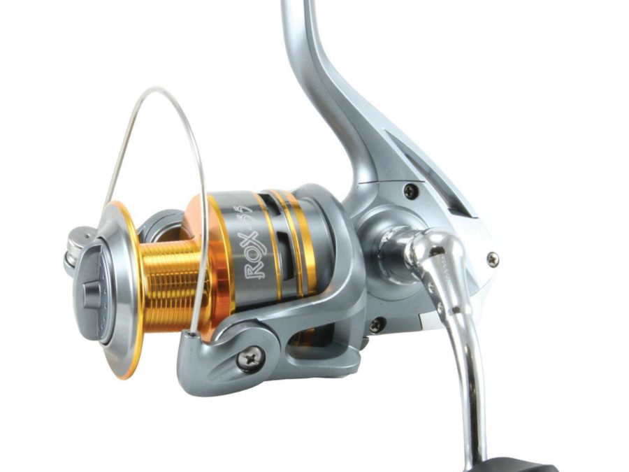 ROX Spinning Reel – 5.1: 1 Gear Ratio, 2BB Bearings, 12 lb Max Drag, 27″ Line Retrieve