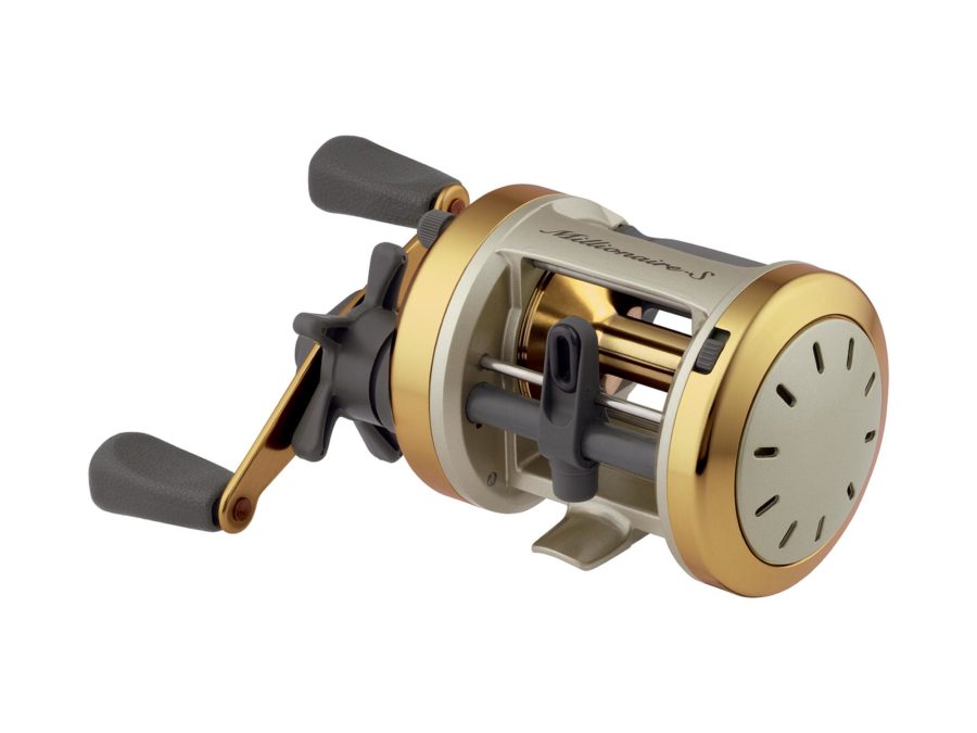 Millionaire-S Baitcasting Reel – 250, 5.1:1 Gear Ratio, 2BB, 1RB Bearings, 11 lb Max Drag, Right Hand