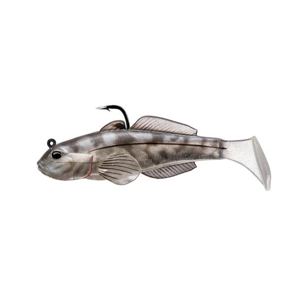 Goby Paddle Tail – Freshwater, 3 5-8″, #2-0 Hook, Variable, Smoke