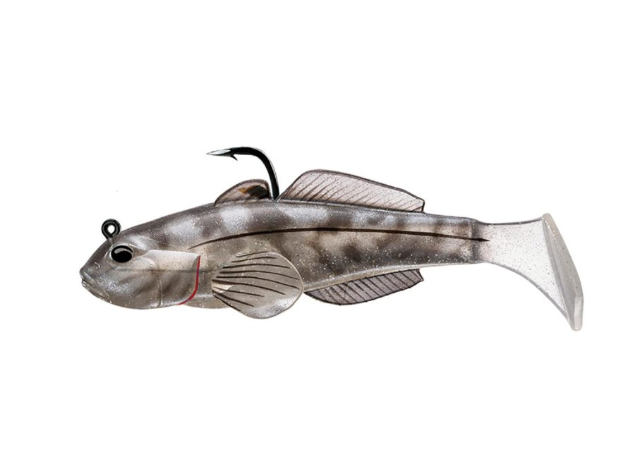 Goby Paddle Tail – Freshwater, 3 5-8″, #2-0 Hook, Variable, Smoke