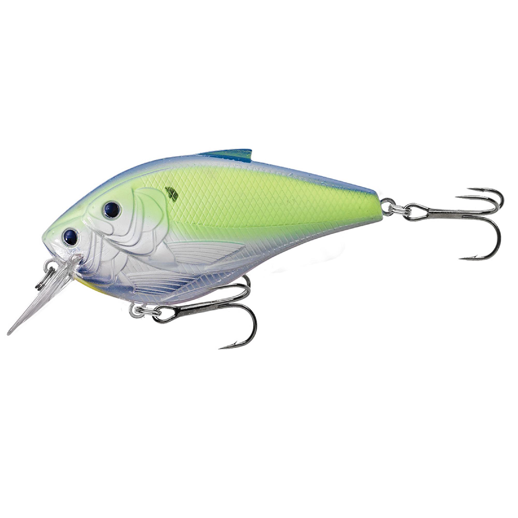 Threadfin Shad Squarebill Freshwater, 3 12″, 10 Hook, 5′6′ Depth