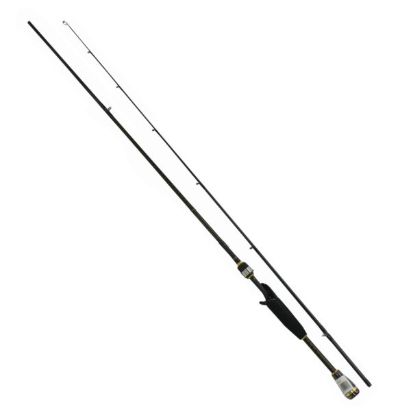 Aird-X Braiding-X Casting Rod – 6’6″ 2 Piece Rod, 8-17 lb Line Rate, 1-4-3-4 oz Lure Rate, Medium-Fast Power