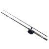 D-Turbo Spincast PMC Combo – 4.3:1 Gear Ratio, 5’6″ Length, 2pc Rod, 6-12 lb Line Rate, Medium-Light Power