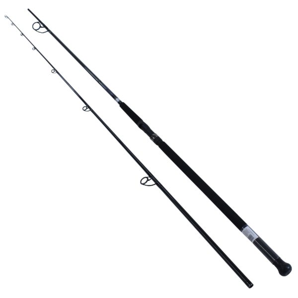 Emcast Surf Spinning Rod – 11′ 2 Piece Rod, 15-30 lb Line Rate, 3-6 oz Lure Rate, Medium-Heavy Power