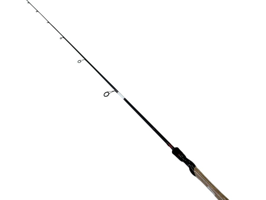Fuego Spinning Rod – 6’8″ Length, 1pc Rod, 6-15 lb Line Rate, 1-4-3-4 oz Lure Rate, Medium-Fast Power