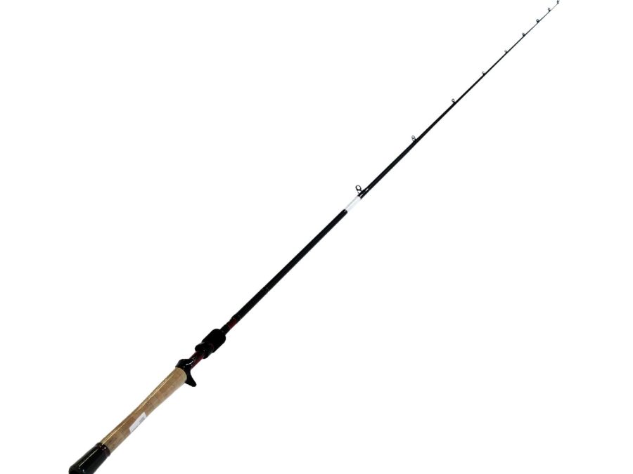 Fuego Casting Rod – 7′ Length, 1pc Rod, 12-25 lb Line Rate, 1-4-1 1-2 oz Lure Rate, Heavy Power